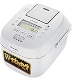Amazon | パナソニック 5.5合 炊飯器 圧力IH式 Wおどり炊き ホワイト
